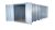 Quick-Build konténer 6×2 méteres, DoubleDoor, 2 m oldalfal