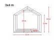 PRO Ultra 3 x 4 x 2m