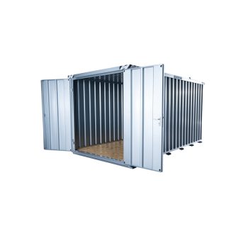   Quick-Build konténer 4×2 méteres, DoubleDoor, 2 m oldalfal