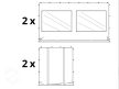 Professional 3 x 4,5 m, tető + 4 oldalpanel