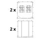 Premium 3 x 3m, tető + 4 oldal