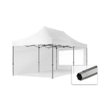Premium 3 x 6m, tető + 2 oldal