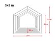 PRO Smart 3 x 8 x 2 m