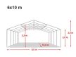 PRO Plus 6 x 10 x 2m (lángálló