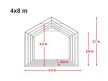 PRO Ultra Neo 4 x 8 x 2,6m (lángálló)