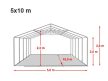 PRO Ultra 5 x 10 x 2m (lángálló)