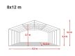 PRO Ultra 8 x 12 x 2m (lángálló)