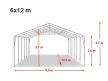 PRO Ultra Neo 6 x 12 x 2,6m (lángálló)