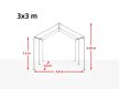 Flex Light 3 x 3 x 2 m