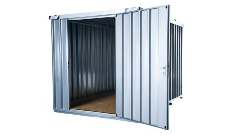 Quick-Build konténer 3×2 méteres,  DoubleDoor,  2 m oldalfal