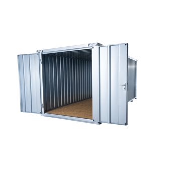   Quick-Build konténer 5×2 méteres, DoubleDoor, 2 m oldalfal